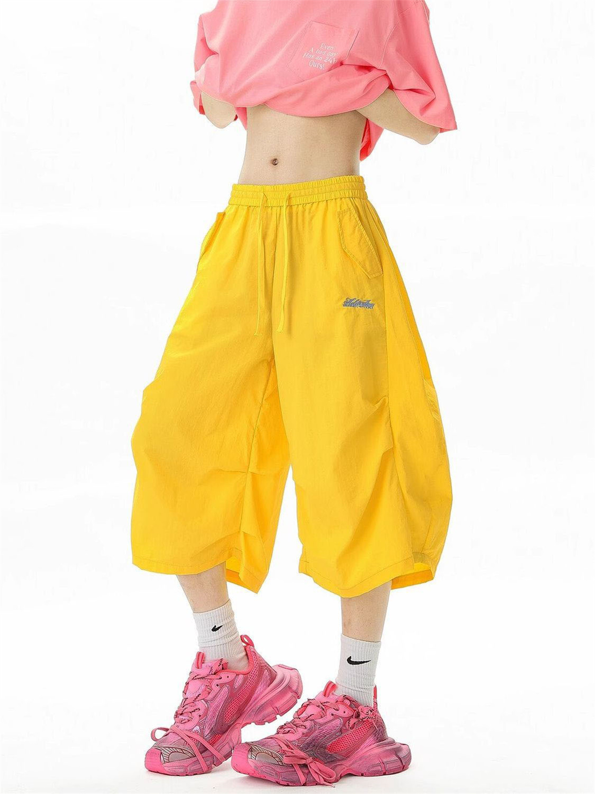 Mountain Biking Shorts Women - Embroidered Quick-dry Shorts for Men Summer