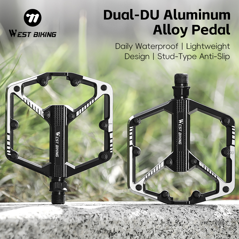 WEST BIKING Die-Cast Dual-DU B - Pedal Platform Flat 评论和价格