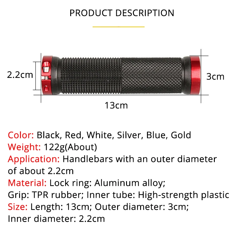 MTB Bicycle Handlebar Grip Rub - Mtb Grip Lock On 评论和价格