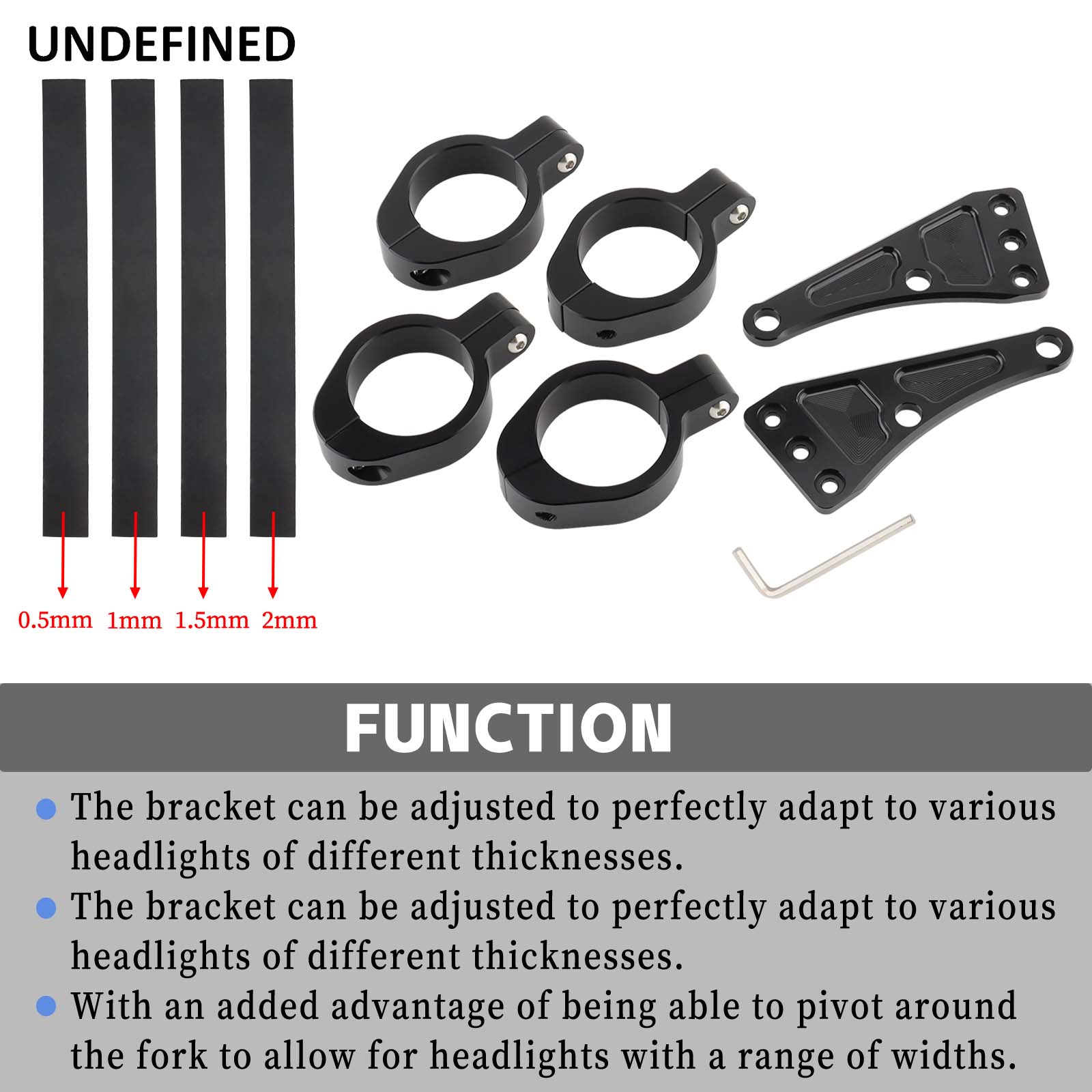 33mm-58mm Headlight Bracket Mo - Xtreme Mountain Biking 评论和价格