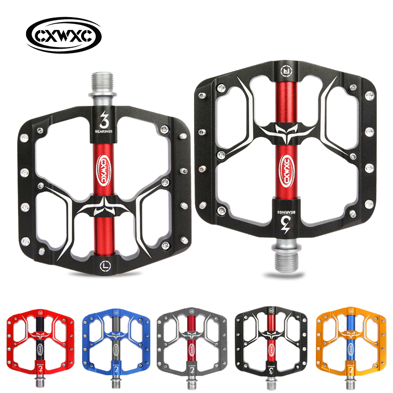 CXWXC V15 Bicycle MTB Pedals 3 - Pedal Platform Flat 评论和价格