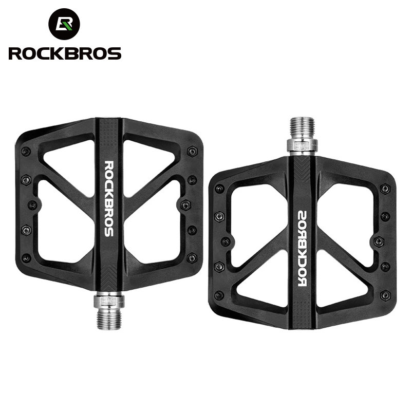 ROCKBROS Bike Pedals Bicycle U - Pedal Platform Flat 评论和价格