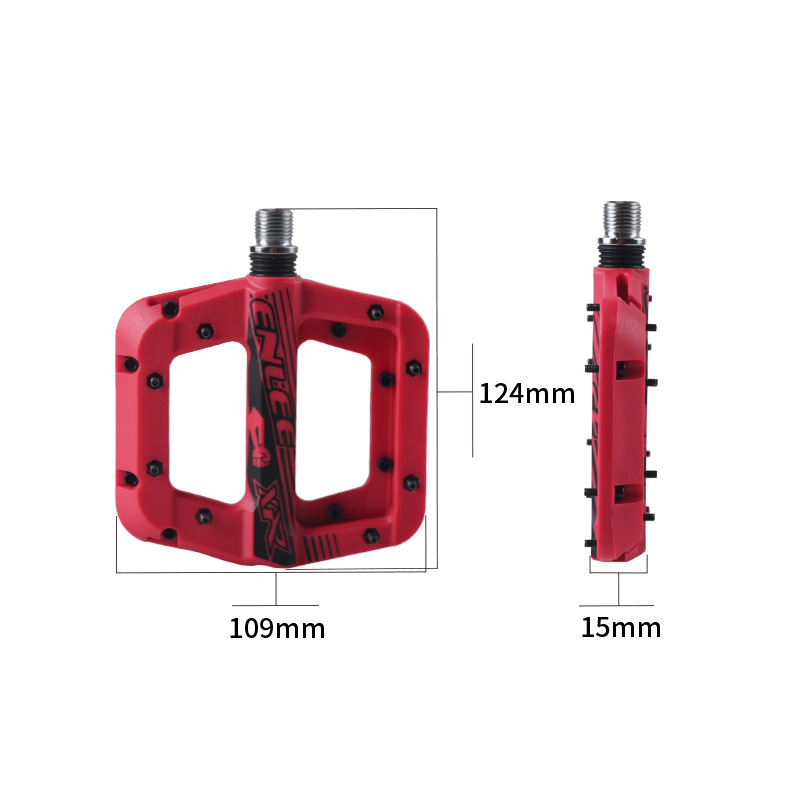 Mountain Bike Ultra Light Nylo - Pedal Platform Flat 评论和价格