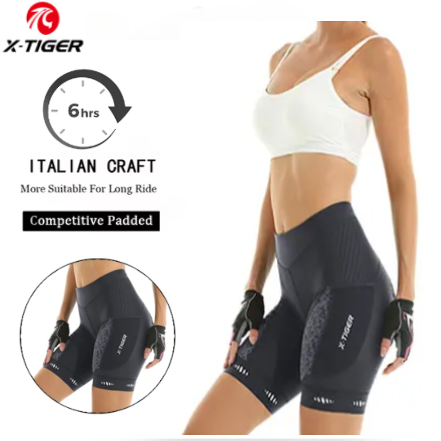 X-TIGER Women Cycling Shorts R - Mountain Biking Shorts Women 评论和价格