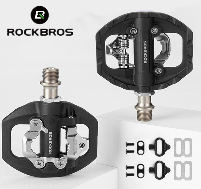 ROCKBROS Bicycle Lock Pedal 2  - Pedal Platform Flat 评论和价格
