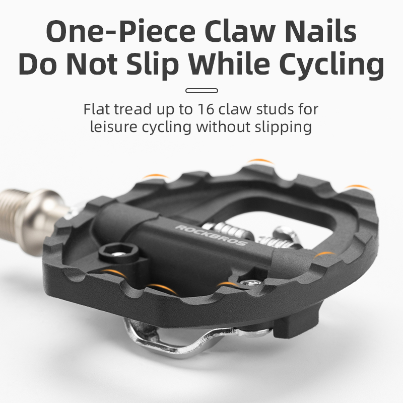 ROCKBROS Bicycle Lock Pedal 2  - Pedal Platform Flat 评论和价格