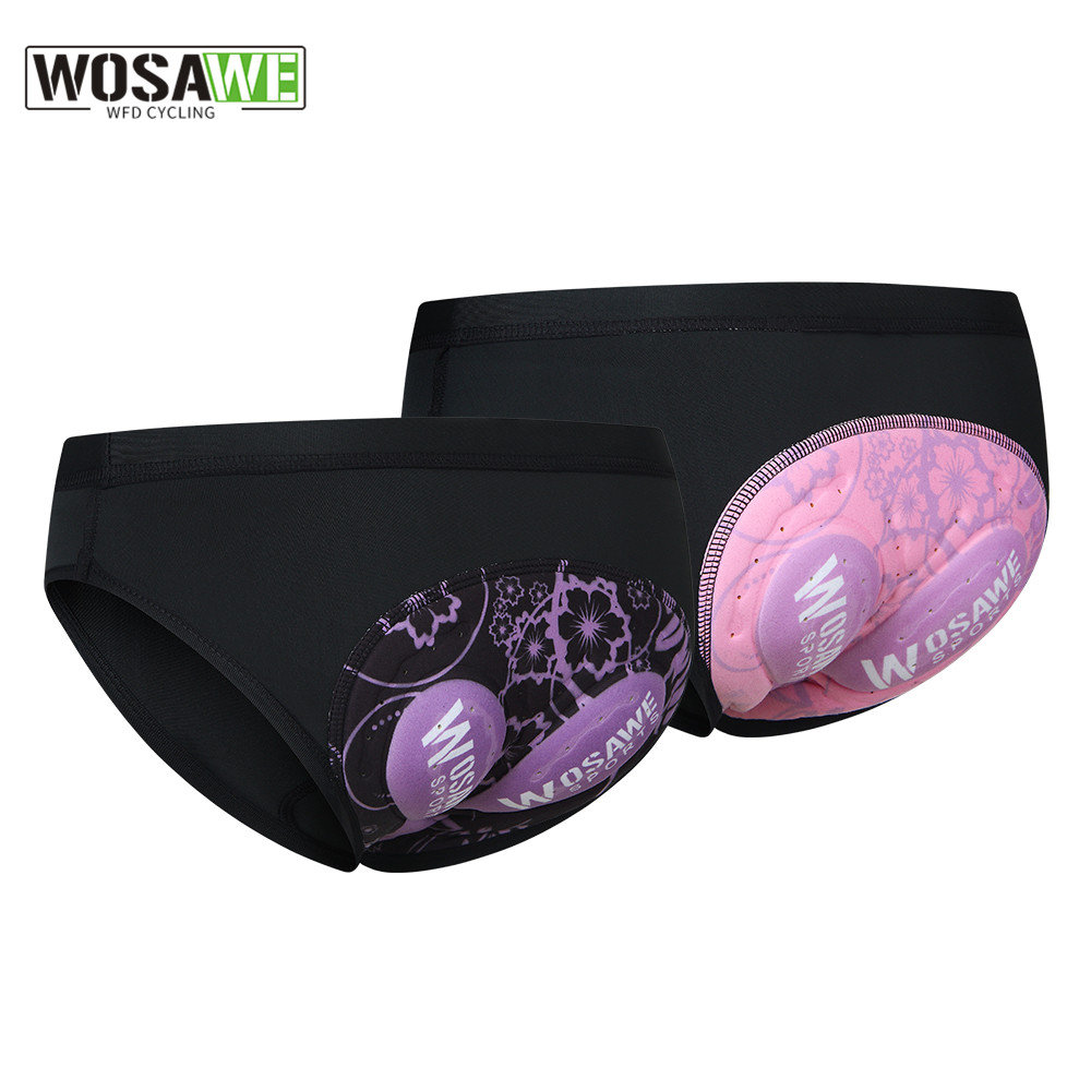 WOSAWE Women Cycling Underwear - Mountain Biking Shorts Women 评论和价格