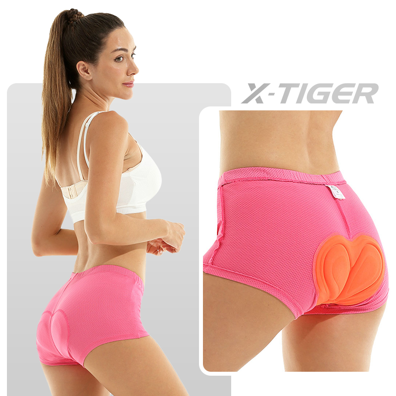 X-TIGER Women's Cycling Underw - Mountain Biking Shorts Women 评论和价格