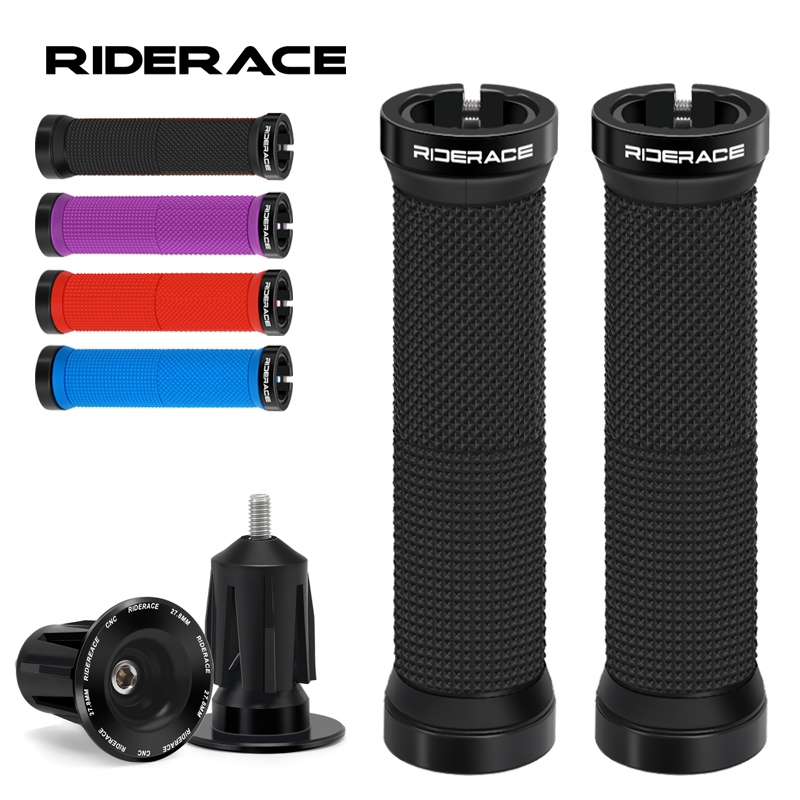 1Pair Bike Grip With End Cap F - Mtb Grip Lock On 评论和价格