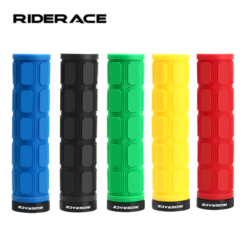 RIDERACE Bicycle Handle Bar Co - Mtb Grip Lock On 评论和价格