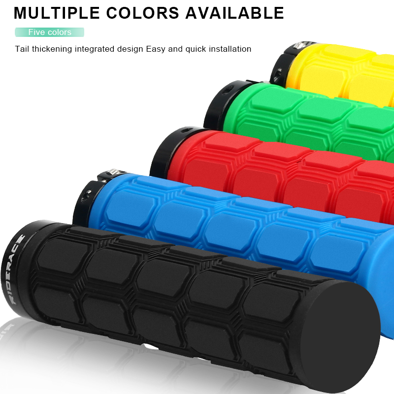 RIDERACE Bicycle Handle Bar Co - Mtb Grip Lock On 评论和价格