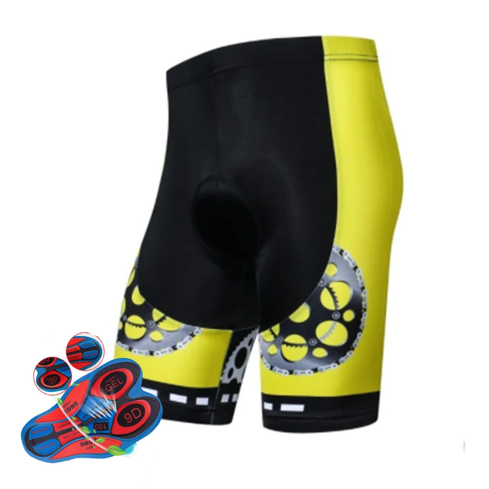 9D Gel Padding  Bicycle Tights - Mountain Biking Shorts Women 评论和价格