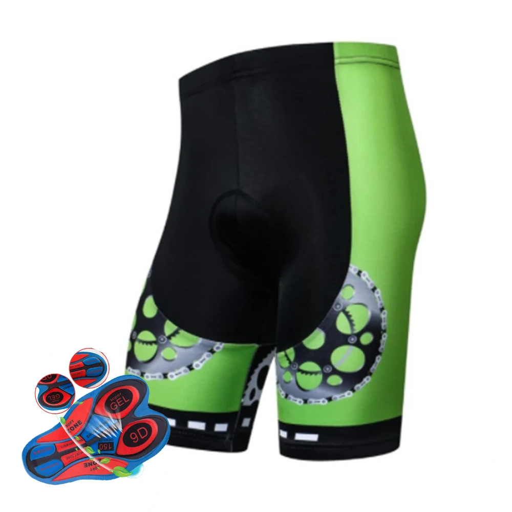 9D Gel Padding  Bicycle Tights - Mountain Biking Shorts Women 评论和价格