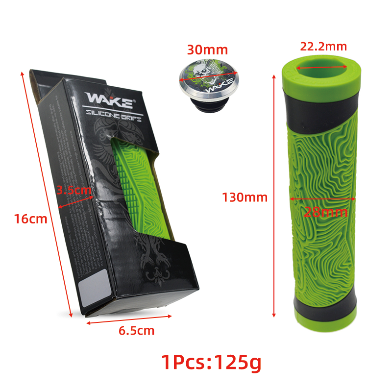 Wake Bicycle Grips Cycling Han - Mtb Grip Lock On 评论和价格